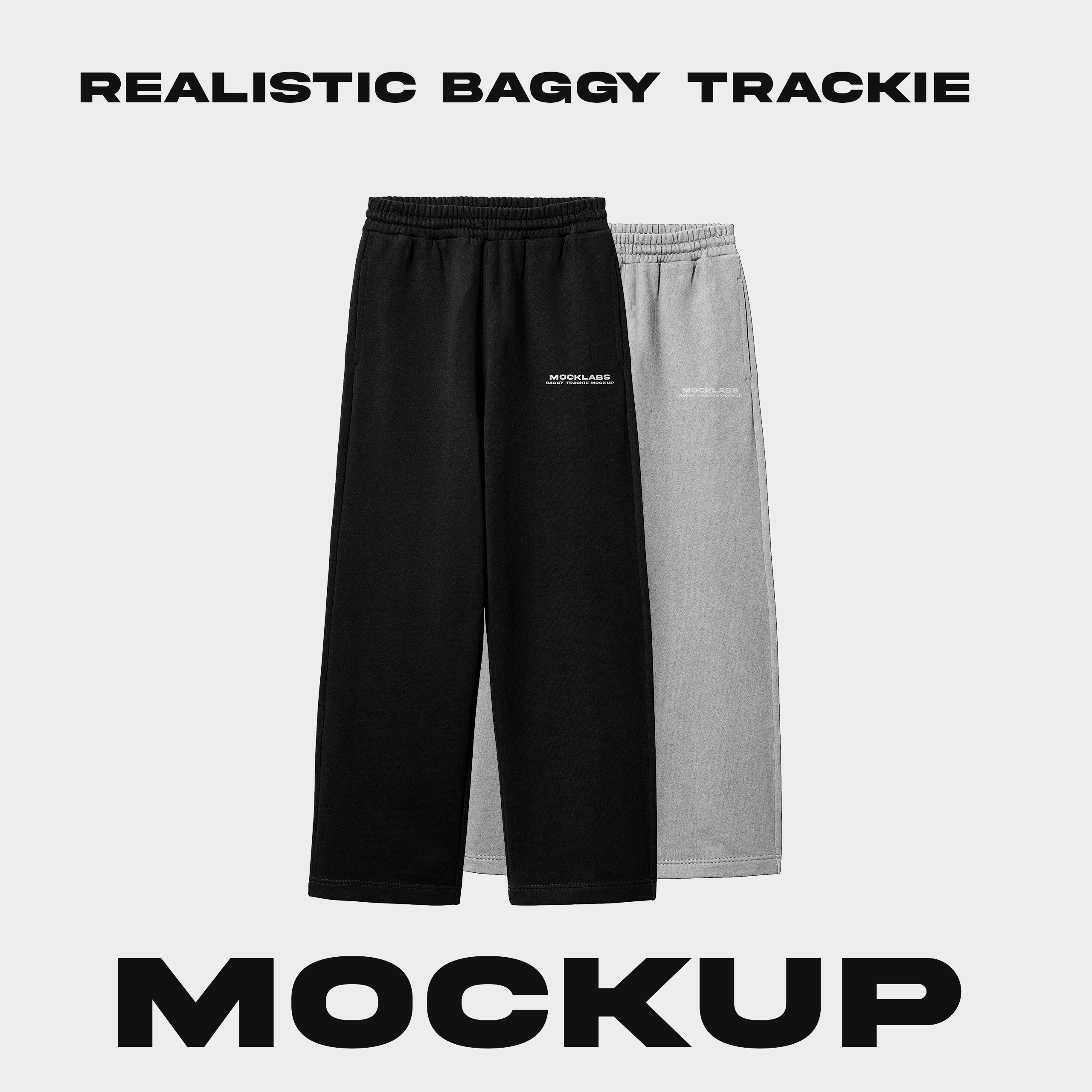 PHOTOREALISTIC Baggy Trackie Mockup [DIGITAL DOWNLOAD]